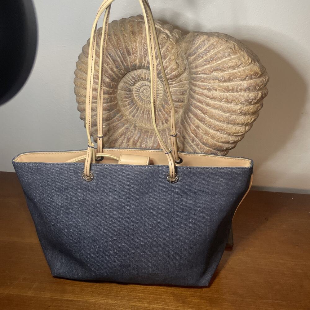 Liz Claiborne Vintage Denim Shoulder Bag